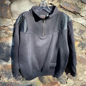 Vintage Exchange 1/2 Zip Small Sweatshirt